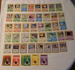 88 Gym Challenge, Heroes Pokemon Cards Lot Mostly NM, Non Smoking Original Owner - Image 2