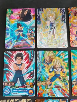 Dragon Ball Heroes Vegeta Lot 12 Cards UM10-SEC3 Majin Destruction Prince eb254 - Image 3