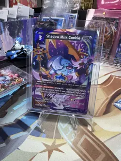 Cookie Run Braverse Shadow Milk Cookie UR BS9-102 Cookie Run Card TCG - Image 1