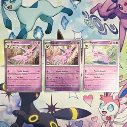 Eeveelution Pokemon Collection Set - 31 Cards - English - No Duplicates - NM/LP - Image 5