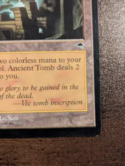 Wizards of the Coast Ancient Tomb Tempest Uncommon Regular Land #315 EN - Image 4
