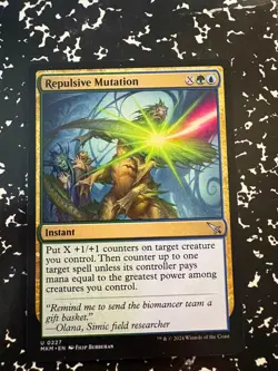 REPULSIVE MUTATION 227 MURDERS AT KARLOV MANOR MAGIC: THE GATHERING NM/M - Image 1