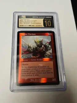 Magic MTG - Legion Warboss RVR #337 Serial 262/500 CGC 10 - Image 1