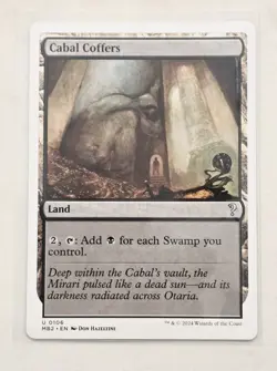 cabal coffers - English - MTG Mystery booster 2 - MB2 - Image 1