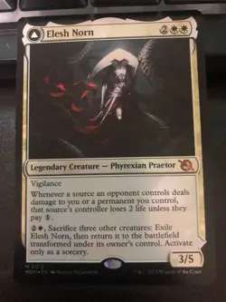 FOIL Elesh Norn The Argent Etchings - March of the Machine NM Mythic - Image 1