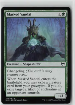 Masked Vandal (184) - Normal - Kaldheim (KHM) - NM - Image 1