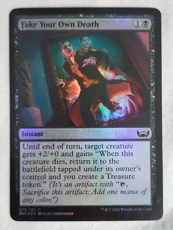 Fake Your Own Death 079 Streets of New Capenna Foil Magic the Gathering - Image 1