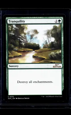 2022 MTG Magic the Gathering 30A 30th Anniversary Edition #216 Tranquility LP - Image 1