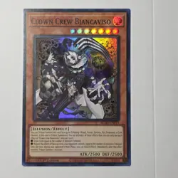 Blazing Dominion Yugioh #BLZD-EN015 Clown Crew Biancaviso - Image 1