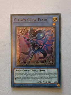 BLZD-EN029 Clown Crew Flair Super Rare 1st Ed YuGiOh - Image 1
