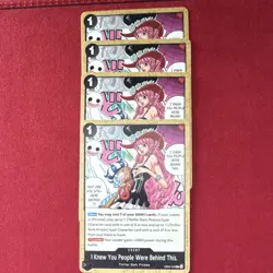 Bandai One Piece I Knew You People Were Behind This EB03-048 x4 Event English - Image 1