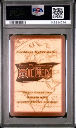 2001 ONE PIECE CARDDASS HYPER BATTLE GRAND BOX DX #C522 ZORO PSA 10 - Image 2