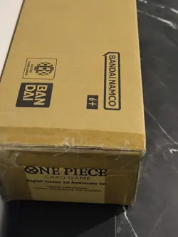 One Piece TCG 1st Anniversary Set, English Sealed In Brown Box - Image 2