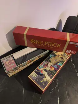 One Piece TCG 1st Anniversary Set, English Sealed In Brown Box - Image 4
