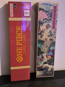 One Piece TCG 1st Anniversary Set, English Sealed In Brown Box - Image 5
