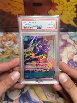 PSA 10 Yamato Alternate Art OP01-121 SEC English One Piece 2022 - Image 1