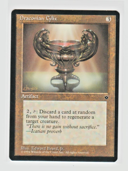 Magic the Gathering ~ MTG ~ 1x Draconian Cylix ~ M/NM ~ FALLEN EMPIRES - Image 1