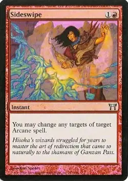 Sideswipe [Champions of Kamigawa] Foil Near Mint MTG EDH - Image 1