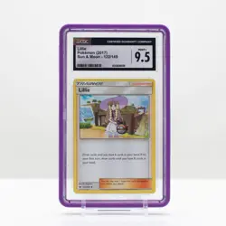 Pokemon Lillie Non-Holo #122/149 Sun & Moon 2017 - CGC 9.5 Mint+ - Image 1