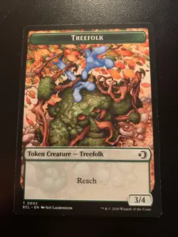 Treefolk Goblin Double-Sided Token Lorwyn Eclipsed Regular - Image 2
