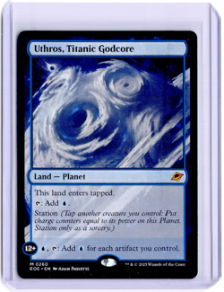 MTG Uthros, Titanic Godcore NM / M Edge of Eternities Regular EOE 260 - Image 1
