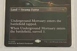 MTG Underground Mortuary - Borderless Foil - Murders at Karlov Manor - #333 - Image 3