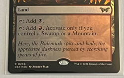 MTG Blazemire Verge - Foil - Duskmourn - #256 - Image 3