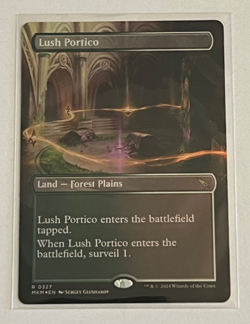 MTG Lush Portico - Borderless Foil - Murders at Karlov Manor - #327 - Image 1