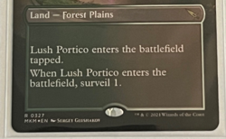 MTG Lush Portico - Borderless Foil - Murders at Karlov Manor - #327 - Image 3