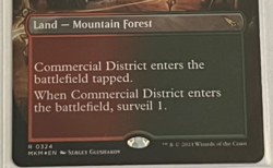 MTG Commercial District - Borderless Foil - Murders at Karlov Manor - #324 - Image 3