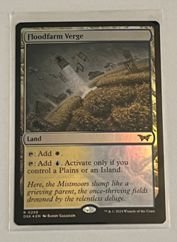 MTG Floodfarm Verge - Foil - Duskmourn - #259 - Image 1