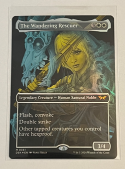 MTG The Wandering Rescuer - Showcase Foil - Duskmourn - #351 - Image 1