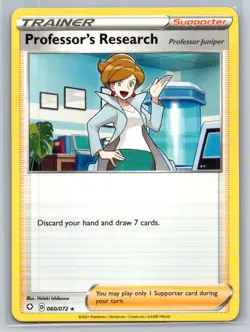 Professor's Research #060/072 Shining Fates Rare - Pokemon Cards F57 - Image 1