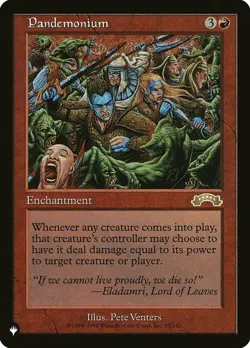 Mint/Near-Mint, English - 1 x MTG Pandemonium - Exodus Mystery Booster/The list - Image 1
