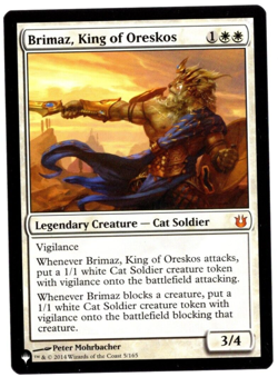 Brimaz, King of Oreskos 5/165 Non Foil The List Reprints Magic The Gathering NM - Image 1