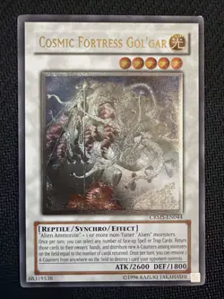 Cosmic Fortress Gol'Gar CRMS-EN044 Ultimate Rare Unlimited - Image 1