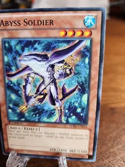 Abyss Soldier SDRE-EN014 Common 1st Edition MP Yugioh TCG - Image 3
