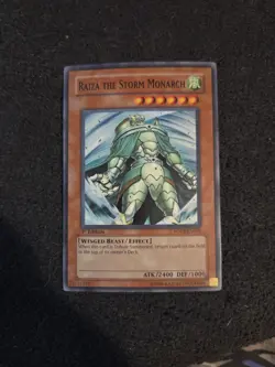 Raiza the Storm Monarch FOTB-EN026 Super Rare 1st Edition LP - Image 1