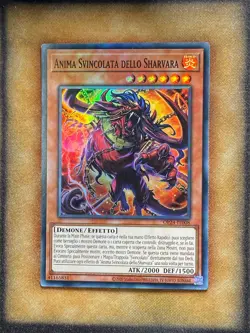 Yugioh Unchained Soul of Sharvara OP24-EN008 Super Rare ITALIAN NM - Image 1