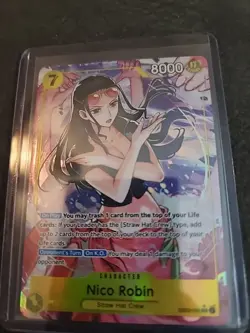 Nico Robin EB03-055 SR Alt Art Heroines Edition ENGLISH One Piece. - Image 1