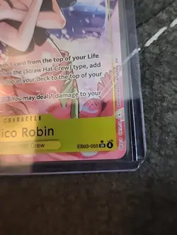 Nico Robin EB03-055 SR Alt Art Heroines Edition ENGLISH One Piece. - Image 5