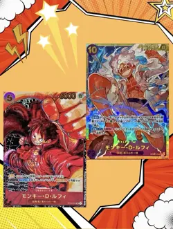 Monkey.D.Luffy ST01-012 Awakening of the New Era OP05-119 SEC SR One Piece Card - Image 1