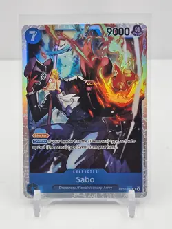 ONE PIECE TCG SABO ADVENTURE ON KAMI'S ISLAND OP15-046 SR #1 *AK1* - Image 1