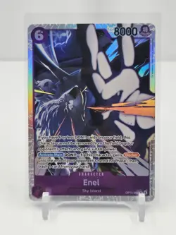 ONE PIECE TCG ENEL OP15-060 SR ADVENTURE ON KAMI'S ISLAND HOLO *AK1* - Image 1