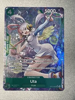 Uta Alt Art Foil Parallel One Piece TCG English OP13-023 - Image 1