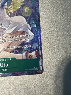 Uta Alt Art Foil Parallel One Piece TCG English OP13-023 - Image 4