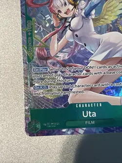 Uta Alt Art Foil Parallel One Piece TCG English OP13-023 - Image 5