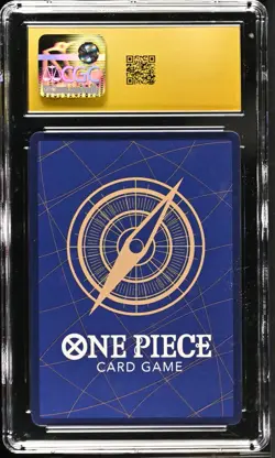 ONE PIECE JP OP05-119 MONKEY D. LUFFY SEC CGC 10 PRISTINE BLACK LABEL - Image 2