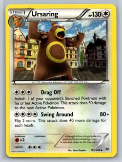 Ursaring #122/162 XY - BREAKthrough Uncommon - Pokemon Cards E16 - Image 1