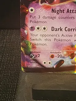 Gengar EX Ultra Rare TCG Card 34/119 Pokemon XY: Phantom Forces Ccondinpics&desc - Image 5